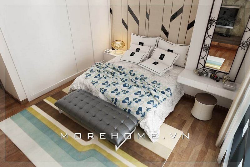 TOP # 24 tip sắp xếp phòng ngủ đẹp trong thiết kế nội thất không gian nhỏ | MoreHome
